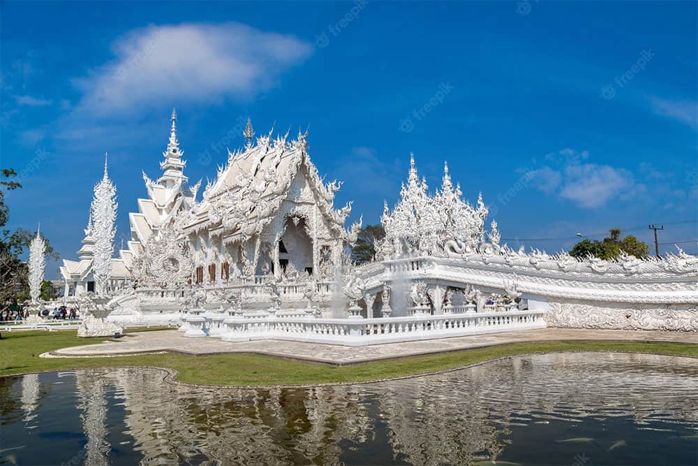 L'architecture du Wat Rong Khun