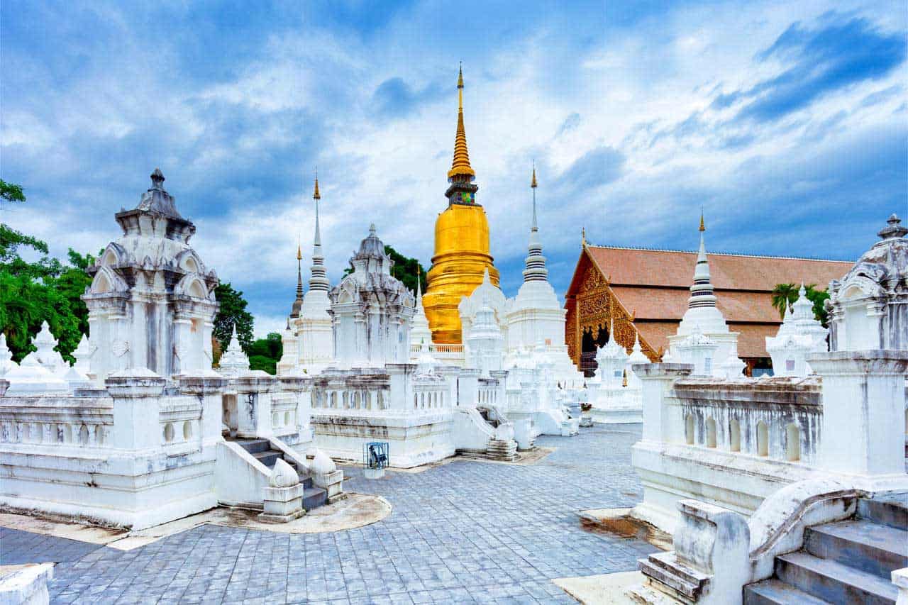 cimetière royal au Wat Suan Dok