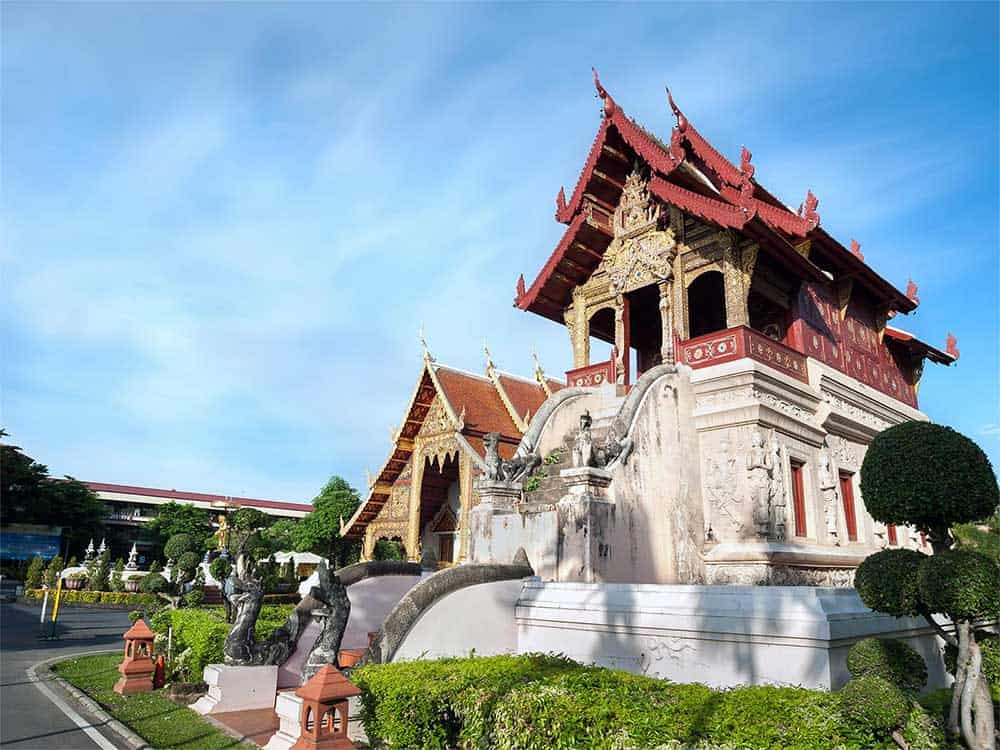 Ho Trai du Wat Phra Singh - Chiang Mai