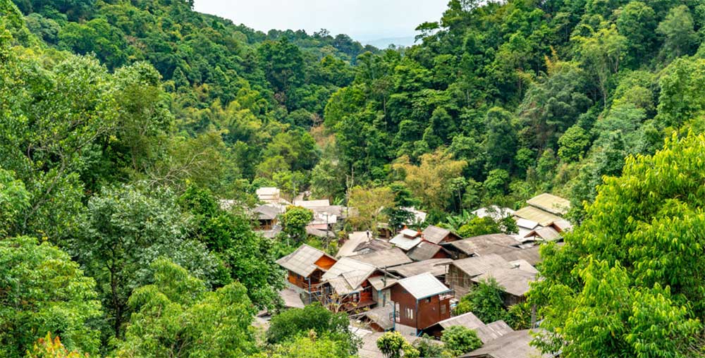 Baan Mae Kampong, village des montagnes